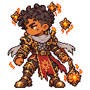 Pixel-art battle sprite of Brand, 5★ form