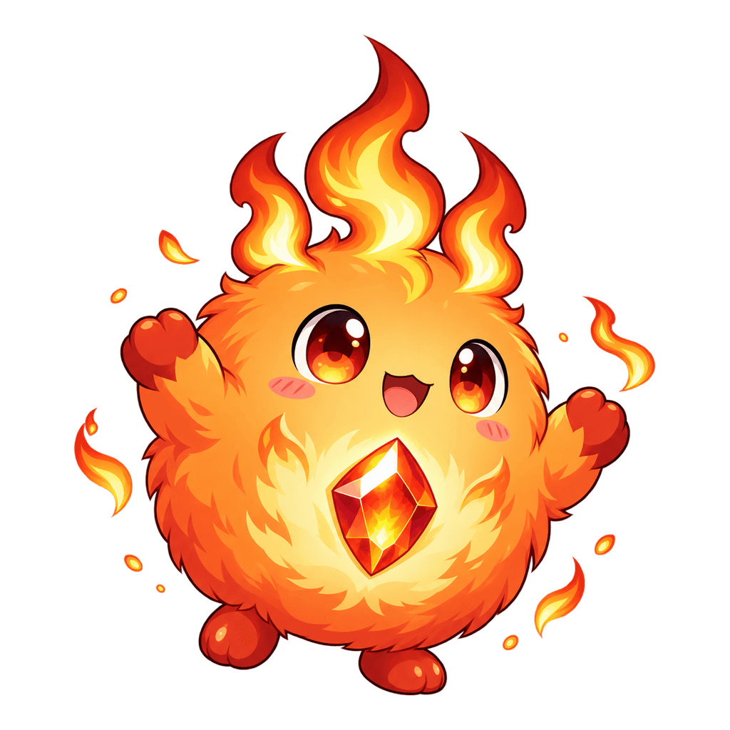 Cinder Sprite, an original Fire summon filler unit