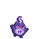 Pixel-art battle sprite of Dusk Sprite