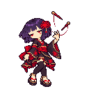 Pixel-art battle sprite of Vespera, 4★ form